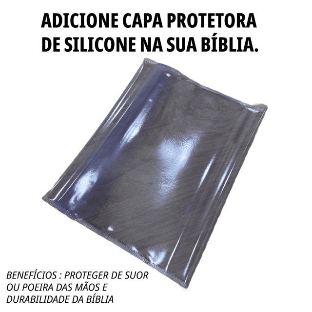 Capa protetora de silicone para Biblia